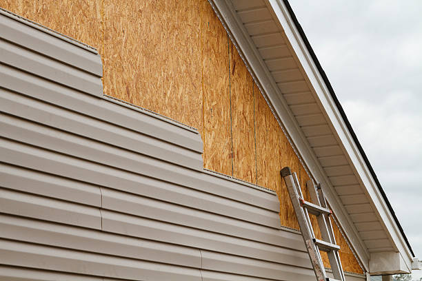 Professional Storm Damage Siding Repair technician working in Morrison, CO